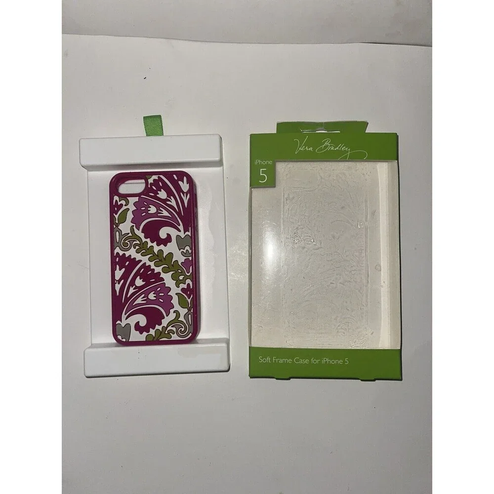 Vera Bradley  Soft Frame Case for iPhone 5 Great Condition With Box